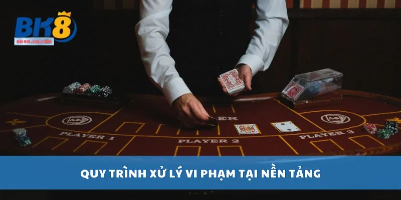 Quy trình xử lý vi phạm tại nền tảng